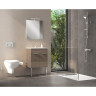 Комплект мебели VITRA MIA 60 см с дверцами (тумба, раковина, зеркало c подсветкой, ножки), кордоба 75069