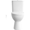 Напольный унитаз VITRA S10 SMOOTHFLUSH безободковый c термопластовым сиденьем микролифт 9864B003-7201